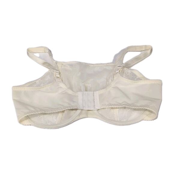 Lunaire Camisole Lace Underwire Bra Size 40DDD Ivory Cream Full Coverage Modest - Picture 4 of 9